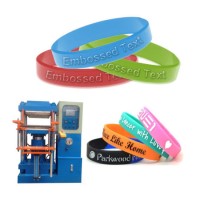 New Condition Machine Watch Slap Wrist Band for Rubber Silicone Wristband Making Machine