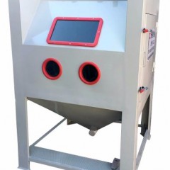 Colo-1212FTA Turntable Dry Mold Manual Pressure Abrasive Sandblasting Machine图1