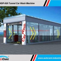 Dual Belts Conveyor System Tunnel Car Washing Machine/Automatic Tunnel Car Washer Bay with High Pres