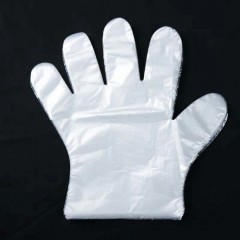 Clear HDPE Disposable Gloves in Stock Available Service图1