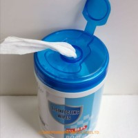 Ce Bucket Bottle Package Hygiene Wet Wipes Disinfecting Wipes for Medical Family Adult Baby Cleaning