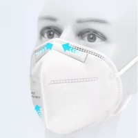 Personal Protection in Stock Non Woven Melt-Blown Mask Kn95 Ffp2 for Dustproof