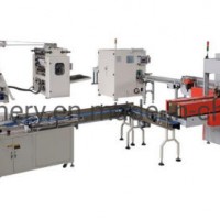 Full Automatic Facial Tissue Folding Machine with Log Saw Cutter