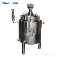 1000L Stainless Steel Cosmetic Milk Chemical Liquid Double Jacketed Mixing Tank