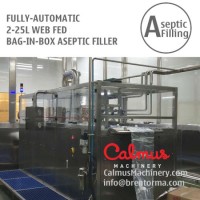 Fully-Automatic 2-25L Web Bag Filling Machine Juice Dairy Bag in Box Aseptic Filler