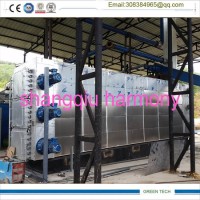 Waste Rubber to Oil Continuous Pyrolysis Plant