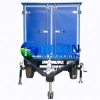 Mobile Trailer Mounted and Enclosed Transformer Oil Filtration Plant