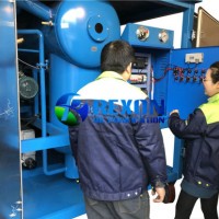 Stable and Safe Online Working Vacuum Insulation Oil Regeneration Purifier