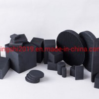 Non-Waterproof 100cpsi 50*50*50mm Impregnated Honeycomb Activated Carbon Special for Formaldehyde Re