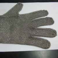 Stainless Steel Mesh Gloves for Protect Fingers