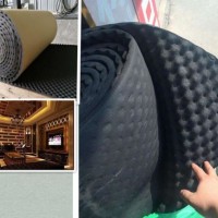 Corrugated Acoustic Rubber Foam Blanket for KTV