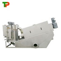 ISO Certificated Automatic PLC Control Screw Filter Press Sludge Dehydrator