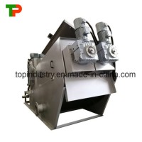 Volute Screw Press Sludge Dewatering Machine for Sewage Sludge Treatment