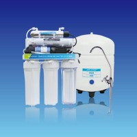 6-Stage RO Water Purifier System Combined with Stainless Steel UV Sterilizer