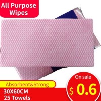 Multipurpose Disposable Nonwoven 1/4 Fold Wipers