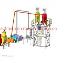 PLC Control System Plastic Processing Equipment Automatic Weighing Equipment