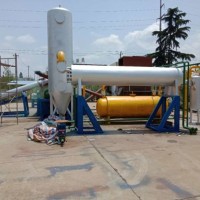 Large Scale Waste Plastics Pyrolysis System to Diesel Fuel