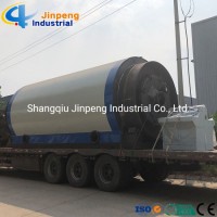 European Standerd Scrap Plastic Pyrolysis Plant with CE