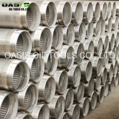 13 3/8" Stainless Steel 304L Reinforced Wire Wrapped Well Screens for Borehole Drilling图1