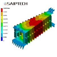 Multiple Vane Type Inlet Distributor for Oil and Gas Separator