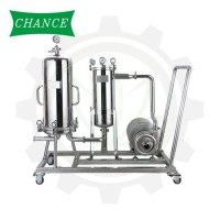 Stainless Steel Bag Filter Unit for Solid and Wax Filtration