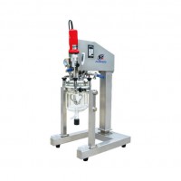 2L Glass Small Lab-Use Vacuum Emulsifying Mixer Lab Homogenizer