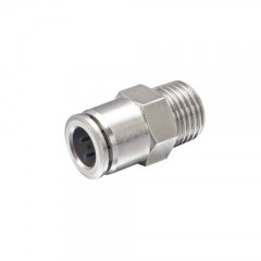 Pneumatic Metal Fitting with Nickel Plated (JPC 6-02)图1