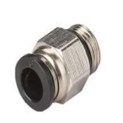 Pneumatic G-Thread Air Brake Fittings with Nickel Plated and O-Ring (PC8-G02)图1