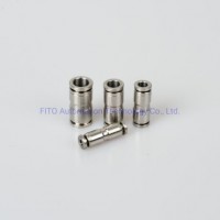 Pneumatic Metal Air Tube Fitting with Nickel Plated (PL 6-01)