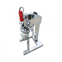 2L Ss Simple Paste & Honey Mixing Machines Small Lab-Use Vacuum Emulsifying Mixer