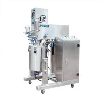 10L Ss Laboratory Homogeneous Emulsifier Small Lab-Use Vacuum Emulsifying Mixer