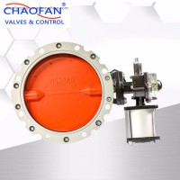 Pneumatic Dust Butterfly Valve