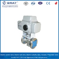 Stainless Steel Electric Motorized Ball Valve
