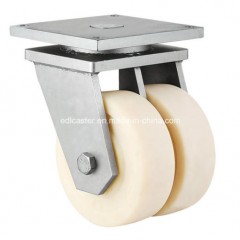 Edl Extra Heavy Duty 10" 5000kg Plate Swivel PA Caster Wheel 95110-26图1