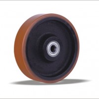 Polyurethane Wheels with Cast Iron Center