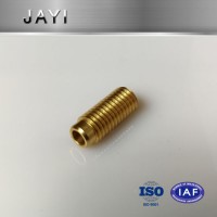 Brass Hollow Threaded Pipe Screw  External Thread  Copper Screw  Set Screw