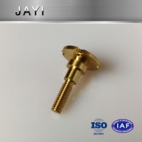 Round Base Copper Screw  CNC Machined Screw  Locating Screw  Wiring Brass Screw