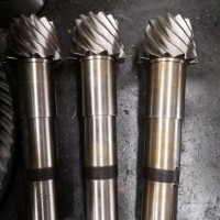 Spiral Bevel Gear Shaft Conical Gear Shaft