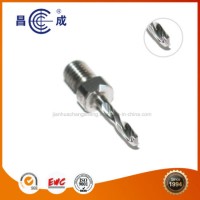 Threaded Shank Tungsten Solid Carbide Twist Drill