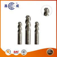 Tungsten Carbide Integral Ball Nose End Mill for CNC Cutting Machine