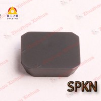 Cemented Carbide Metal Milling Inserts Spkn