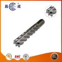 China Factory Big Size Integral Milling Cutter with 6 Spiral Flutes