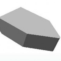 Tungsten Carbide Brazed Tips Turning Inserts Type C1