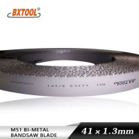 Bxtool-M51 41*1.3mm Inch 1 1/2*0.05 Bimetal Band Saw Blade for Cutting Hard Metal Die Steel  Tool St