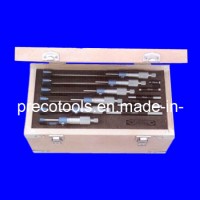 High Quality Outside Micrometers Set (0-75  0-100  0-150  0-200mm)