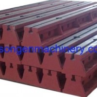 T-Slotted Cast Iron Floor Clamping Rails