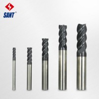 Zhuzhou Sant Cutting Tools Carbide Endmills End Mill Tool