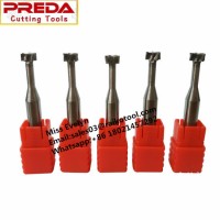 4 Flutes 45 Degree T-Slot Shank Brazed Solid Carbide End Mills