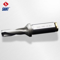 Spgt Carbide Insert-Indexable Drill with Dual Internal Water Cooling