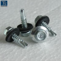 Hex Washer Head Self Drilling Screw with EPDM Bounded Washer